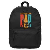 Living The Dad Life Retro 16 in Basic Backpack