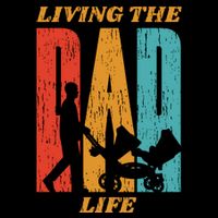 Living The Dad Life Retro 16 in Basic Backpack