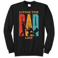 Living The Dad Life Retro Tall Sweatshirt