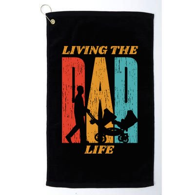 Living The Dad Life Retro Golf Towel
