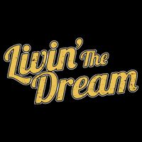 Livin The Dream Retro Vintage Quote Womens Tank Top