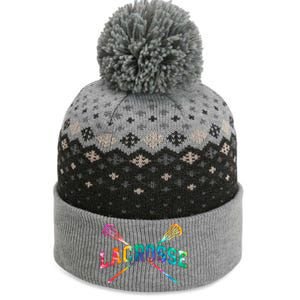 Lacrosse Tie Dye The Baniff Cuffed Pom Beanie