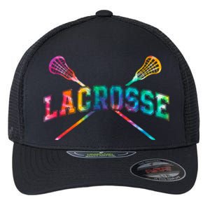 Lacrosse Tie Dye Flexfit Unipanel Trucker Cap