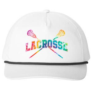 Lacrosse Tie Dye Snapback Five-Panel Rope Hat