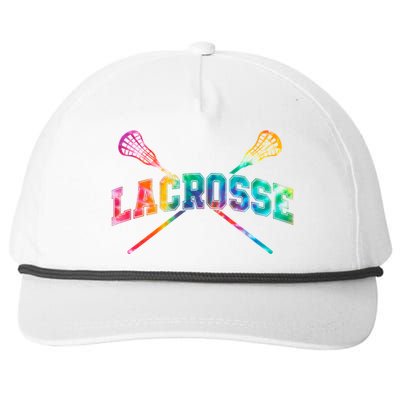 Lacrosse Tie Dye Snapback Five-Panel Rope Hat