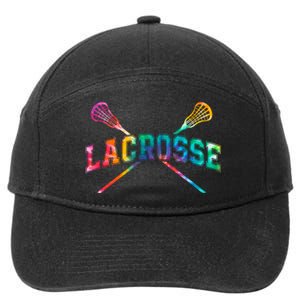 Lacrosse Tie Dye 7-Panel Snapback Hat