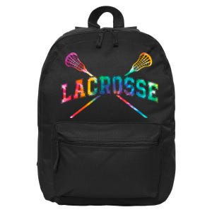 Lacrosse Tie Dye 16 in Basic Backpack