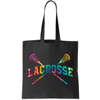 Lacrosse Tie Dye Tote Bag