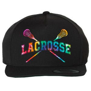 Lacrosse Tie Dye Wool Snapback Cap