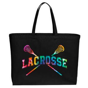 Lacrosse Tie Dye Cotton Canvas Jumbo Tote