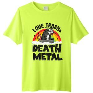 Love Trash & Death Metal Opossum Punk Band Metal Rainbow Tall Fusion ChromaSoft Performance T-Shirt