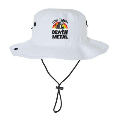 Love Trash & Death Metal Opossum Punk Band Metal Rainbow Legacy Cool Fit Booney Bucket Hat