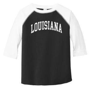 Louisiana Throwback Design Print Classic Toddler Fine Jersey T-Shirt