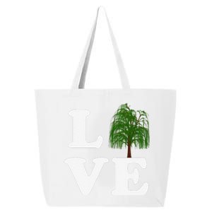 Love Trees Earth Day Weeping Willow Women Tee 25L Jumbo Tote