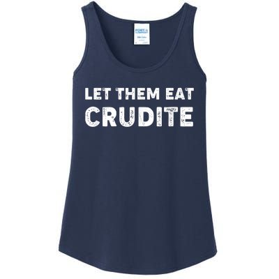 Let Them Eat Crudite Ladies Essential Tank