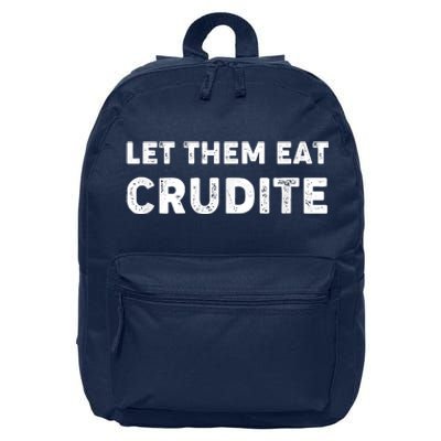 Let Them Eat Crudite 16 in Basic Backpack