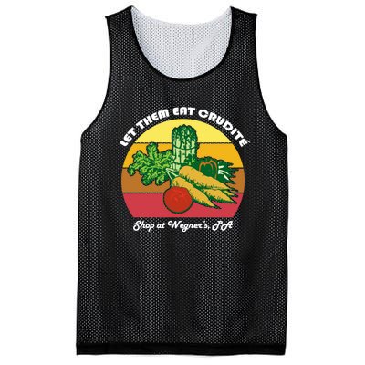 Let Them Eat Crudite Wegner's Meme Mesh Reversible Basketball Jersey Tank