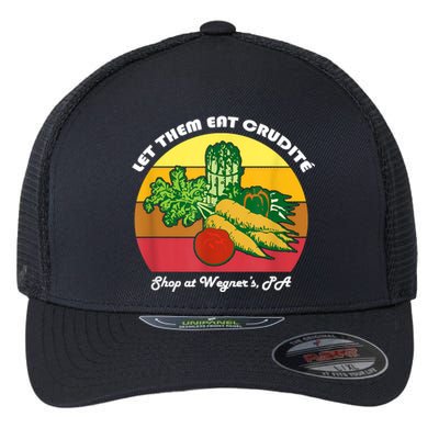 Let Them Eat Crudite Wegner's Meme Flexfit Unipanel Trucker Cap