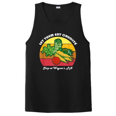 Let Them Eat Crudite Wegner's Meme PosiCharge Competitor Tank