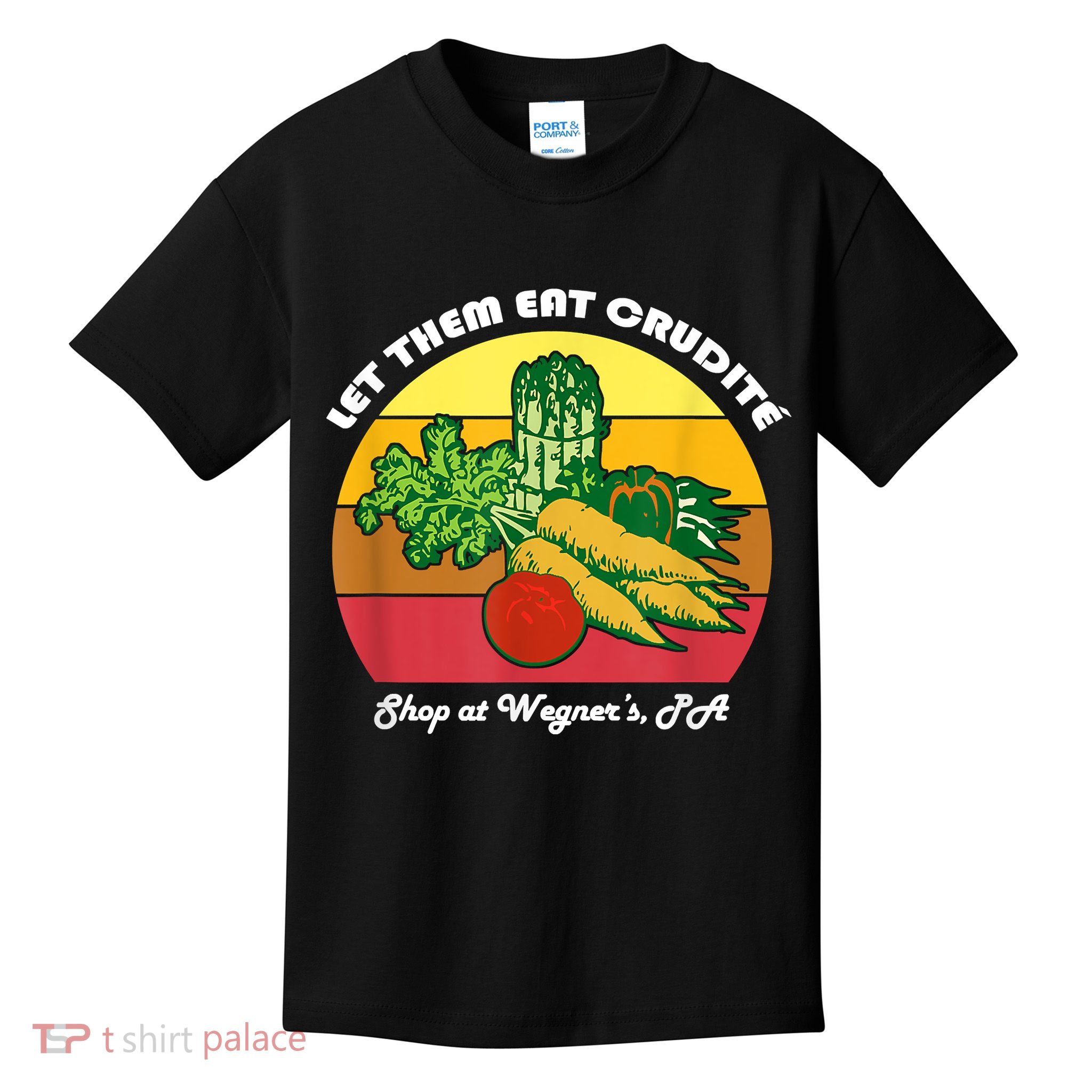 Let Them Eat Crudite Wegner's Meme Kids T-Shirt