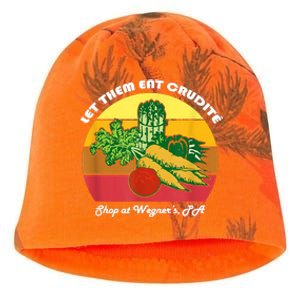 Let Them Eat Crudite Wegner's Meme Kati - Camo Knit Beanie