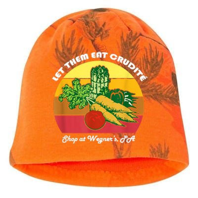 Let Them Eat Crudite Wegner's Meme Kati - Camo Knit Beanie