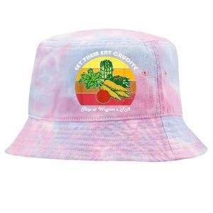 Let Them Eat Crudite Wegner's Meme Tie-Dyed Bucket Hat