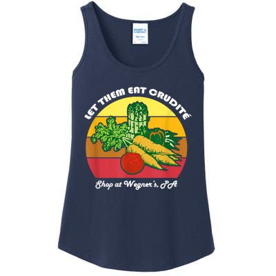 Let Them Eat Crudite Wegner's Meme Ladies Essential Tank