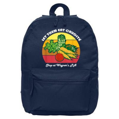 Let Them Eat Crudite Wegner's Meme 16 in Basic Backpack