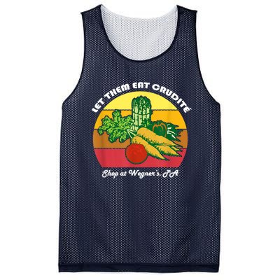 Let Them Eat Crudite Wegner's Meme Mesh Reversible Basketball Jersey Tank