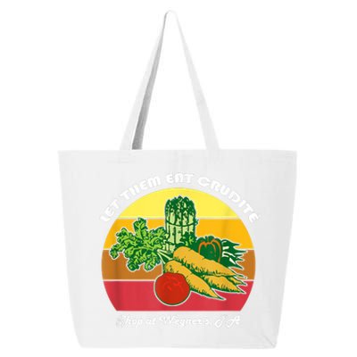 Let Them Eat Crudite Wegner's Meme 25L Jumbo Tote