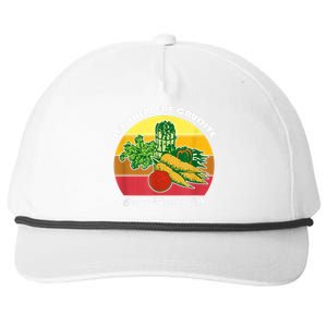 Let Them Eat Crudite Wegner's Meme Snapback Five-Panel Rope Hat