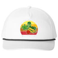 Let Them Eat Crudite Wegner's Meme Snapback Five-Panel Rope Hat