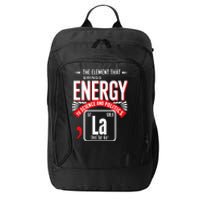 La The Elet That Brings Energy Kamala Harris Science City Backpack