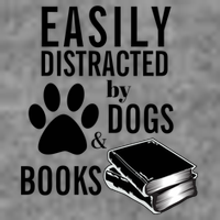 Library Themed Easily Distracted By Books And Dogs Gift Sustainable Beanie