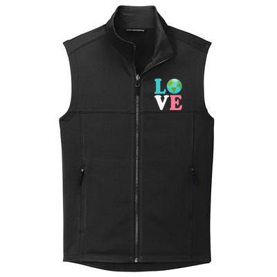 Love The Earth Women Orns Earth Day Collective Smooth Fleece Vest