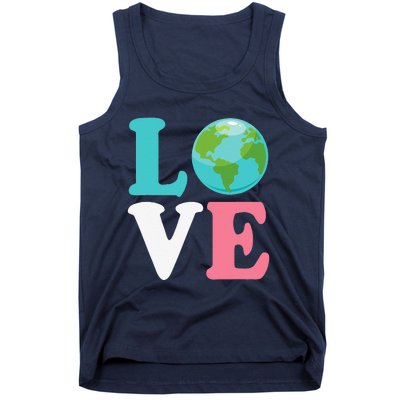 Love The Earth Women Orns Earth Day Tank Top