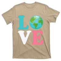 Love The Earth Women Orns Earth Day T-Shirt