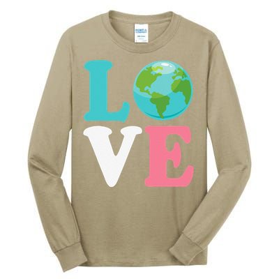 Love The Earth Women Orns Earth Day Tall Long Sleeve T-Shirt