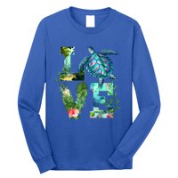 Love Turtle Earth Day Save Planet Environtal Sea Animals Gift Long Sleeve Shirt