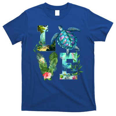 Love Turtle Earth Day Save Planet Environtal Sea Animals Gift T-Shirt