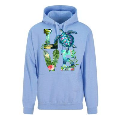 Love Turtle Earth Day Save Planet Environtal Sea Animals Gift Unisex Surf Hoodie