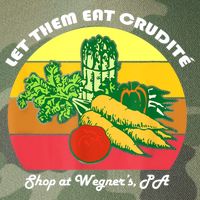Let Them Eat Crudite Wegner's Meme Legacy Tie Dye Trucker Hat