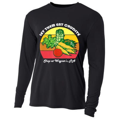 Let Them Eat Crudite Wegner's Meme Cooling Performance Long Sleeve Crew