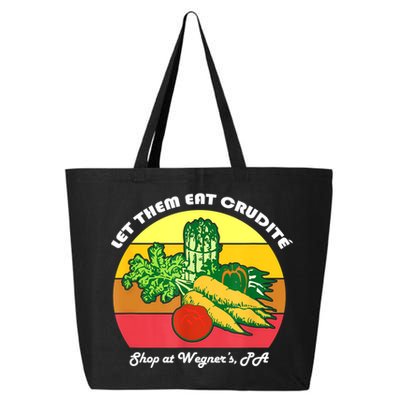 Let Them Eat Crudite Wegner's Meme 25L Jumbo Tote
