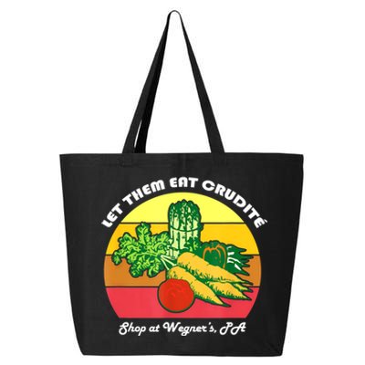 Let Them Eat Crudite Wegner's Meme 25L Jumbo Tote