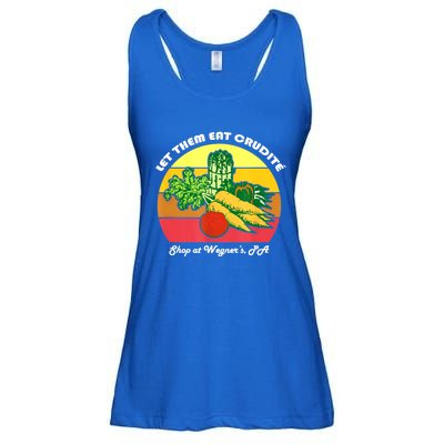 Let Them Eat Crudite Wegner's Meme Ladies Essential Flowy Tank