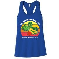 Let Them Eat Crudite Wegner's Meme Women's Racerback Tank