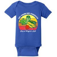 Let Them Eat Crudite Wegner's Meme Baby Bodysuit