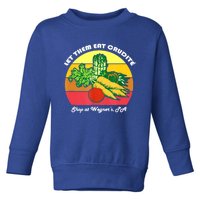 Let Them Eat Crudite Wegner's Meme Toddler Sweatshirt